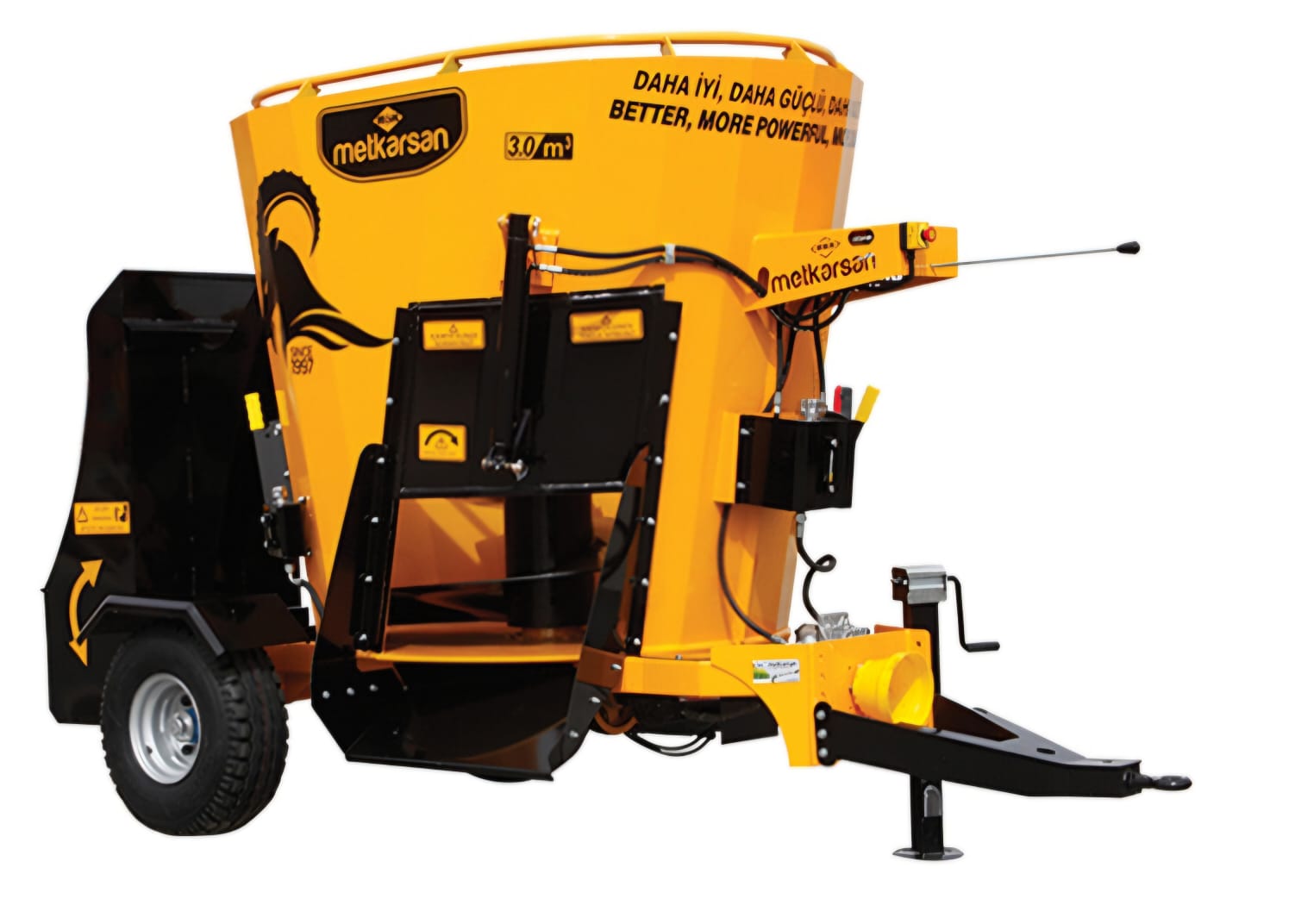 Vertical Mixer for Electricity or Tractor - Mikser Ushqim Bagëtish